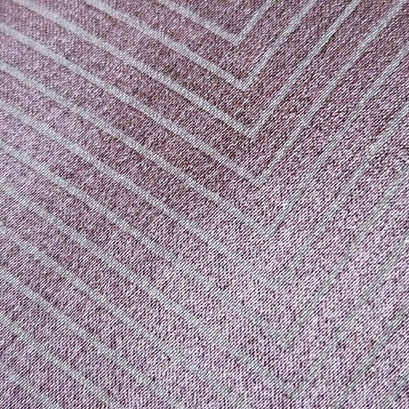 Ottimo Uomo 100% silk vintage Italian scarf slash stripes brown - Picture 3 of 6